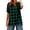 Green, variant on Womens Daily Casual Shirts Short Sleeve Shirts Tops Casual Blouses Loose Fit Shirt
