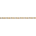 thumbnail image 3 of Stainless Steel 30 Inches Long 3 MM Wide Two Tone Rope Chain with Lobster Claw Clasp for Men by Metro Jewelry, 3 of 4