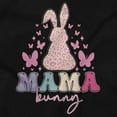 thumbnail image 2 of Cute Easter Mama Bunny Butterflies Women Plus Size Crewneck Sweatshirt Brisco Brands 3X, 2 of 5