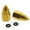 Gold, variant on Race-Driven Bullet Tire Valve Cap Wheel Air Port Dust Cover Stem Caps Kit - Red