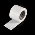 thumbnail image 2 of Unique Bargains 5cmx12m Non-Adhesive Protector Wrap Pipe Protective Tape White 3Pack, 2 of 5