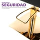 thumbnail image 3 of Sillón Barber Onof  BILBAO Cuadrada C/ Asiento Ajustable Y Giratoria Color Negro-Dorado, 3 of 8