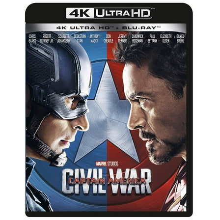 Captain America - Civil War (4k Br) (4K Ultra HD) Downey Jr. Johansson Stan Mackie Cheadle