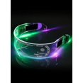 thumbnail image 5 of Gafas luminosas LED para adultos, gafas con visera LED en 7 colores, gafas luminosas de colores, 5 of 5