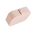 thumbnail image 3 of Portable Jewelry Box 3 layers Jewelry Box Organizer Accessories Travel Boxes Leather Case Jewelry Storage Display Button, 3 of 9