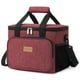 thumbnail image 1 of Bolsa de almuerzo Lifewit, grande, aislante, 15 litros, color rojo vino, 24 latas, 1 of 6