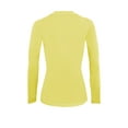 thumbnail image 4 of Womens Long Sleeve T Shirt With Super-Soft Stretch Fabric Round Neck T-Shirts, 4 of 5