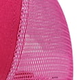 thumbnail image 5 of Hot Pink Classic Plain Baseball Cap, 22-24'' Adjustable Size Mesh Trucker Hat for Men/Woman, 5 of 6