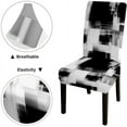 thumbnail image 5 of Dining Chair Covers Set of 6,Stretch Parsons Chair Slipcovers Universal Removable Washable Parson Chair Covers for Dining Room,Living Room,Kitchen, 5 of 6