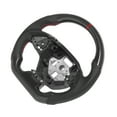 thumbnail image 2 of Nappa Steering Wheel Carbon Fiber Steering Wheel Flat Bottom Steering Wheel Steering Wheel For Camaro Steering Wheel Replacement Custom Carbon Fiber Steering Wheel Nappa Perforated, 2 of 8