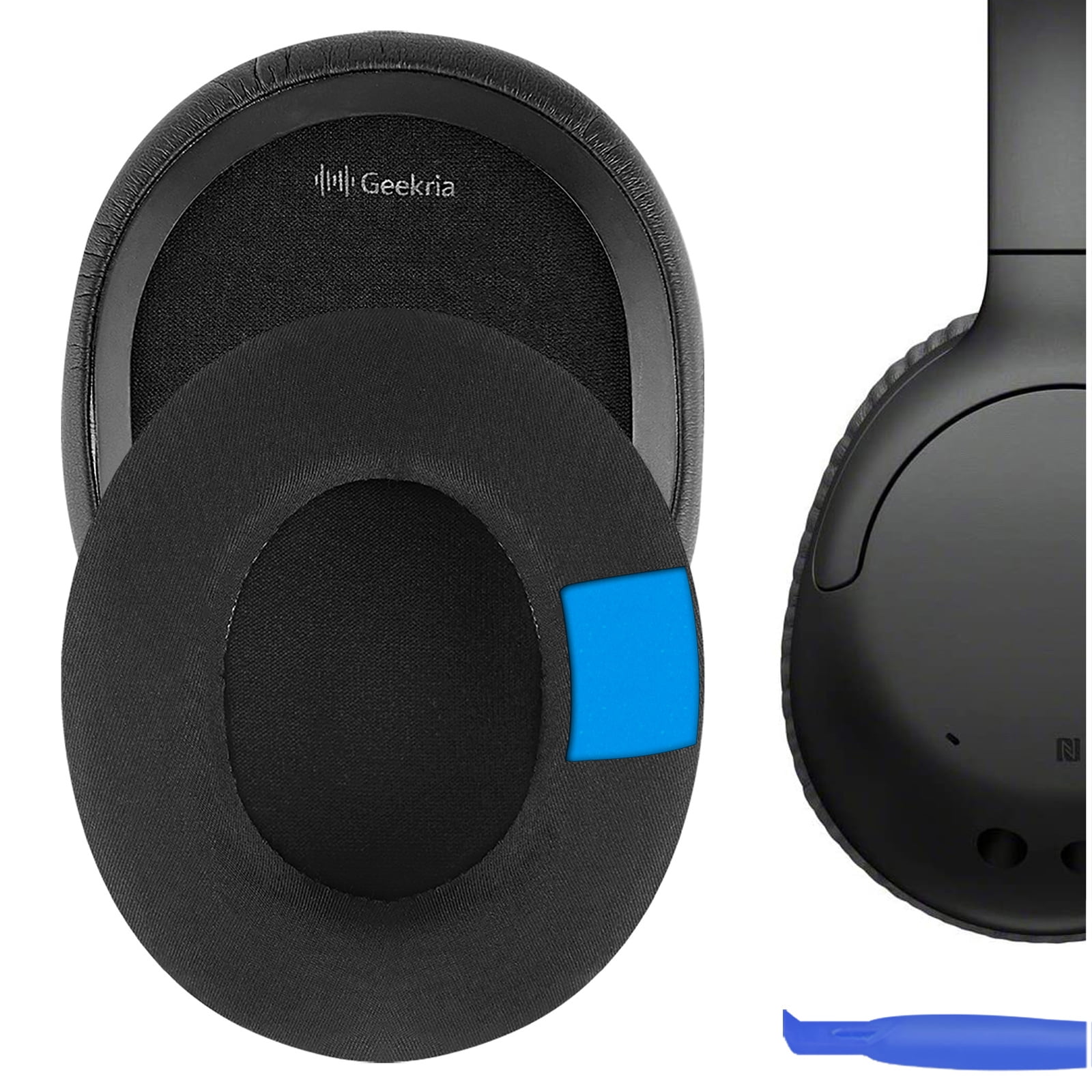 Geekria Sport Cooling Gel Replacement Ear Pads for Sony WH-CH700N, WH-CH710N  Headphones Ear Cushions, Headset Earpads, Ear Cups Repair Parts (Black) -  Walmart.com
