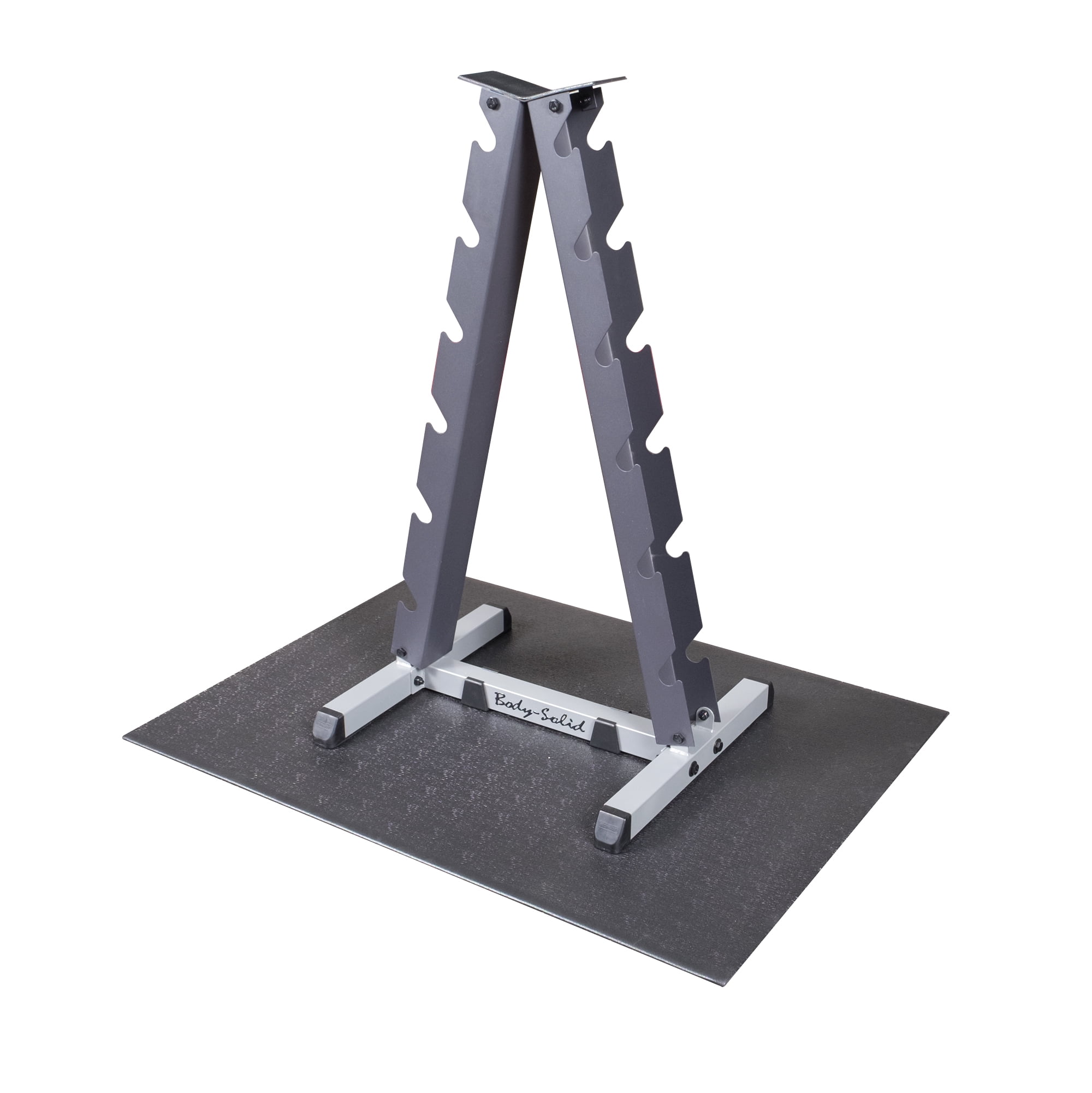 Body Solid GDR44-RFWS Dumbbell Rack Package