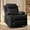 Black, variant on Korser Manual Small Recliner Chair for Small Spaces for Living Room,Nursery,Blue