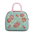 thumbnail image 2 of Lunch Bag Lunch Box for Women Reusable Insulated Lunch Cooler Bags,Large Capacity for Work Travel Picnic,Water-Resistant Pioneer Colorful Floral Lunch Tote Bag Gifts for Woman Mom Pink, 2 of 6