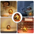 thumbnail image 3 of Halloween Ghost Bubble Bath Lamp,Cute Ghost Night Light Reading Book Lamp, Ghost Nightlight for Indoor Readers, Desk, Party, Table, Shelf & Fireplace Halloween Decorations, 3 of 15