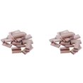 thumbnail image 1 of 200 piezas de conectores de clavijas de madera de dominó de 10 mm, tapones de madera de haya, conectores de empalme de muebles de carpintería, 1 of 7