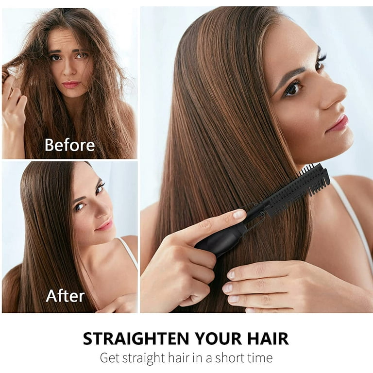 Hair angel clearance straightening brush walmart