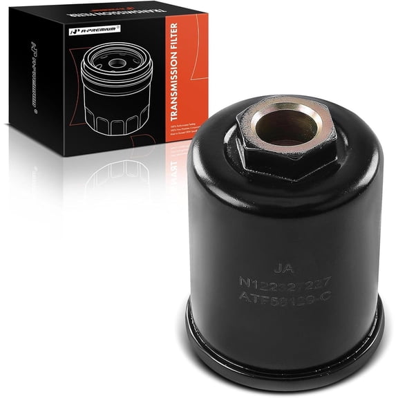 A-Premium Spin-on Automatic Transmission Fluid Filter, Compatible with Honda Accord 2003-2007, Odyssey 2002-2006, Pilot 2003-2008 & Acura MDX 2001-2002, NSX 2001-2005, CL 2001-2003, EL, Integra