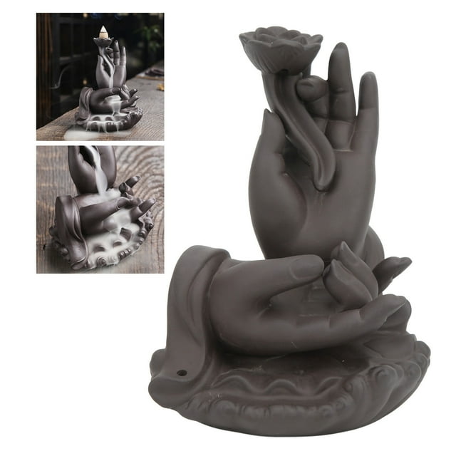 Backflow Incense , Buddha Hand Waterfall Incense Incense Backflow Incense For Yoga Waterfall Monk Backflow