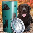 thumbnail image 5 of Labrador Retriever Dog Tumbler Stainless Steel Insulated Travel Coffee Cups with Lid and Straw,Ideal Memorial Gift for Dog Dad/Mom,20oz, 5 of 6
