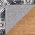 thumbnail image 6 of MeyJey Vintage Kitchen Rug Set, 3 Piece Non-Slip Kitchen Mat Machine Washable Runner Rug for Home Floor and Living Room, Gray/White, 6 of 14