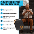 thumbnail image 3 of SecuLife GPS Tracker for Elderly with Fall Detection – Medical Alert System for Seniors with 24/7 Monitoring, Caregiver App, Lightweight, SOS Panic Button & Assistive Speakerphone for Personal Safety, 3 of 11