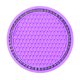thumbnail image 1 of Posavasos para coche, posavasos universales antideslizantes con cristales de imitación, posavasos de PVC de 2,75 pulgadas, accesorios para coche de color rosa (con diamantes), 1 of 5
