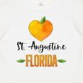 thumbnail image 4 of Inktastic St. Augustine Florida Orange in Heart Boys or Girls Baby T-Shirt, 4 of 5