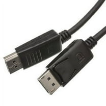 DisplayPort 1.2 Video Cable, DisplayPort Male, 3 foot