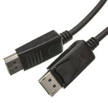 DisplayPort 1.2 Video Cable, DisplayPort Male, 3 foot