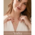 thumbnail image 2 of Yndra 18K Gold Plated Heart Necklace for Women,S925 Sterling Silver June Alexandrite Birthstone Butterfly Pendant Necklace,Jewelry Gift for Her Wife Mom Girlfriend,Birthday Mother’s Day Gift, 2 of 11