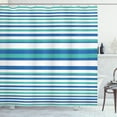 thumbnail image 1 of Ambesonne Aqua Shower Curtain, Abstract Round Mosaic Like, 69"Wx75"L, Pale Blue Seafoam, 1 of 3