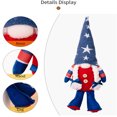 thumbnail image 4 of Lksixu 4th of July Patriotic Gnomes Doll, American Star & Stripe Faceless Gnomes Stuffed Toys Red & Blue Independence Day Dwarf Table Ornaments Handmade Swedish Tomte Gifts for Presidents Day, 4 of 9