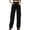 Black, variant on Vedolay Trousers Plus Size Women's High Waist Tummy Control Classic Skinny Jeans,Blue S