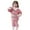 Pink, variant on VJATTWR Kids Flannel Clothes Costume, Winter Warm Soft Fuzzy Homewear With Sweatpants Cute Christmas Costume for Boys Girls 6M-7Y