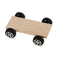 thumbnail image 2 of Juguete de madera inacabado del coche perfecl para niños manualidades de pintura creativa, 2 of 7