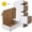 White, variant on 10x7x3 incheses Small Shipping Boxes, Corrugated Cardboard Box for Mailing Packing Literature Mailer, White, Pack of 25