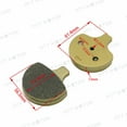 thumbnail image 4 of HTTMT Disc Brake Pad Set For HARLEY-DAVIDSON LYNDALL-FA94, 4 of 7