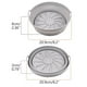 thumbnail image 3 of Fiudx Revestimientos para Freidoras, Reutilizables, de Silicona, de 8.2 Pulgadas, Aptos para Freidoras de Aire de 5 Cuartos, Antiadherentes, Fáciles de Limpiar, Aptos para Horno, Freír y Cocinar Al V, 3 of 3