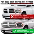 thumbnail image 2 of Faros delanteros JSBOYAT OE Projector Style para Dodge Ram 2013-2018, 2 of 8