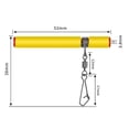 thumbnail image 4 of Almencla Fishing Line Sinker Slide Anti-Winding Stainless Steel for Yellow 52mm, 4 of 8