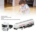 thumbnail image 3 of Camión Cisterna De Petróleo, Cuerpo Desmontable De aleación 1:50, Alto Valor De Colección, Diversión Con Amigos Y Compañeros De Clase, Vehículos Modelo De Transporte ABS,, 3 of 7