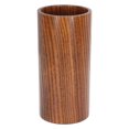 thumbnail image 2 of Estante De Palillos De Madera, Soporte De Almacenamiento De Cubiertos Práctico De Protección Ambiental Portátil Para Pluma Cergrey Cutlery Solid Wood Storage Holder, 2 of 8