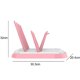 thumbnail image 2 of Escurridor plegable para biberones ComfZtar, rosa, 2 of 7