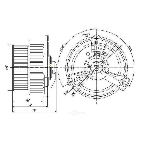 HVAC Blower Motor