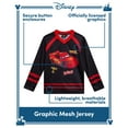 thumbnail image 7 of Disney Boys TShirts - Mickey Mouse Lightning McQueen Sports Hockey Jersey for Toddlers & Little Kids, 7 of 7