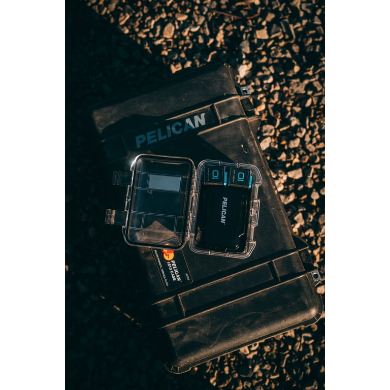Pelican Micro Case M50 Black Clear Lid, Waterproof, Crushproof