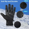 thumbnail image 3 of Winter Warm Gloves,Touchscreen Cold Weather Driving Gloves Windproof Anti-Slip Sports Gloves for Cycling Running Skiing Hiking Climbing,Men ＆ Women, 3 of 20