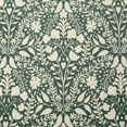 thumbnail image 4 of My Texas House Green Floral Faux Fur Washable Indoor Area Rug, 7'6" x 10', 4 of 5