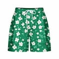 thumbnail image 5 of POROPL Women Shorts Under $10 Summer Elastic Waist Casual Shorts with Pockets Print Short, 5 of 5